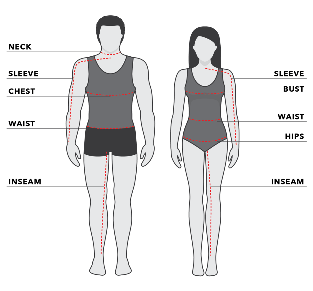 Size Guide – Body Wears – EL DESEO PAK